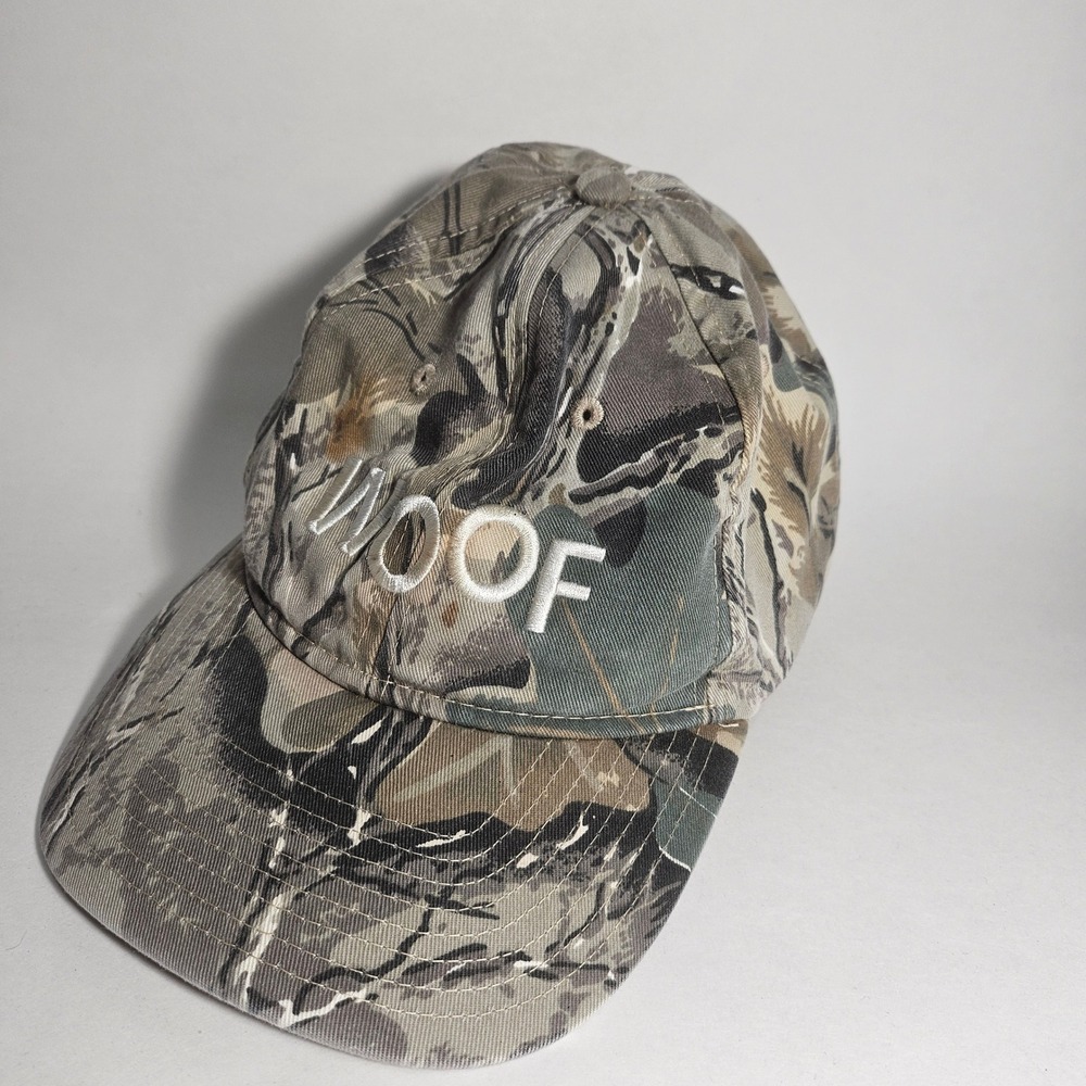 VCA Animal Hospitals Woof Camo Baseball Hat Adjustable Youth Camouflage Cap